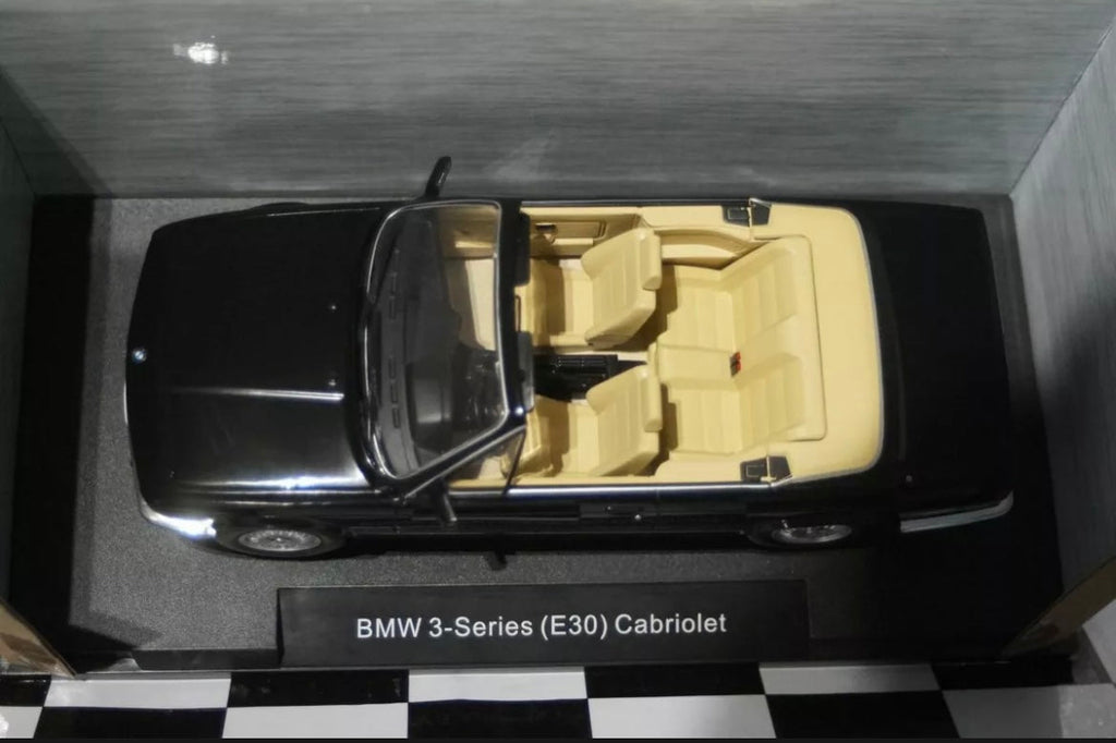 MCG 1:18 SCALE MODEL CAR BMW E30 325i cabrio 1985