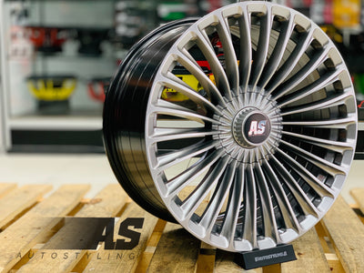 20 ” AS-F6019  MAYBACH 5/112 HYPER SILVER