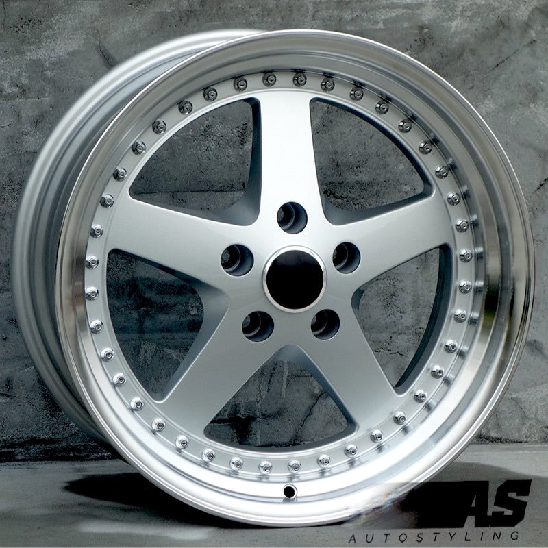 18” AS-EQUIP 5x120 SILVER