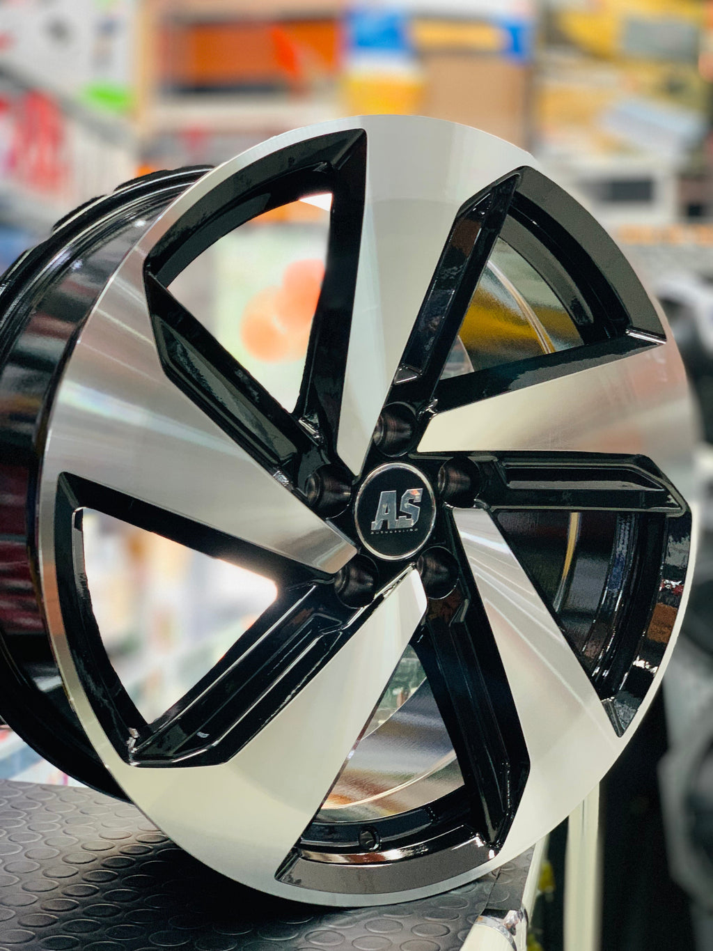 18 ” AS- GTI 5/100 BLACK MACHINE FACE