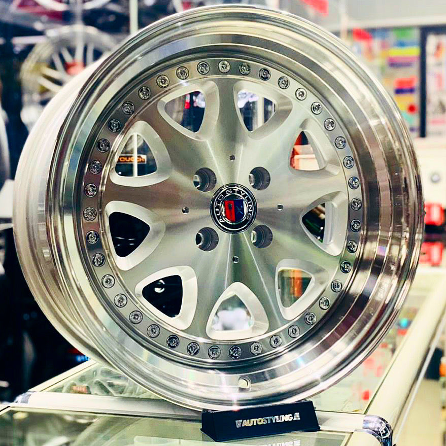 17” AS-BRABUS 4x100 SILVER