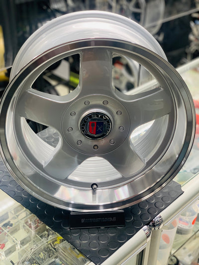 15” AS- 9N  4x100 & 5x100 silver  wheels