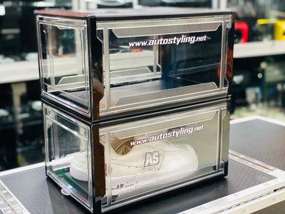 AS SNEAKER / MODEL CAR DISPLAY BOX BLACK