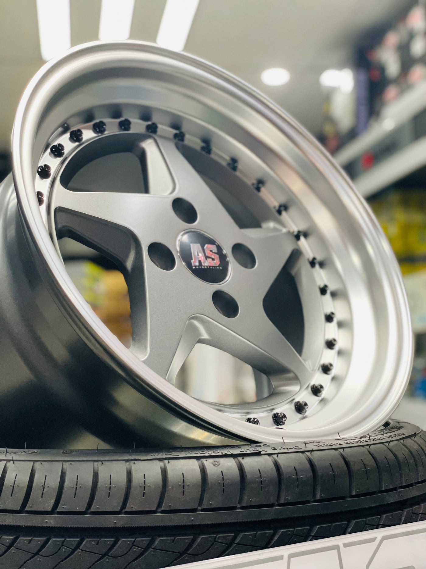 15'' AS-FERRARI 348 4/100 WHEELS