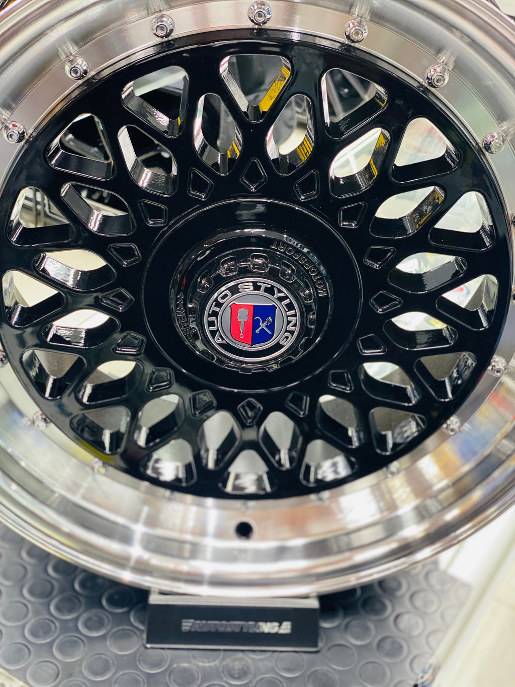 17'' AS-P/MESH 4/100 4/108 BLACK