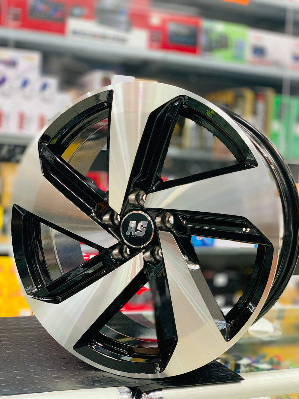 18 ” AS- GTI 5/100 BLACK MACHINE FACE
