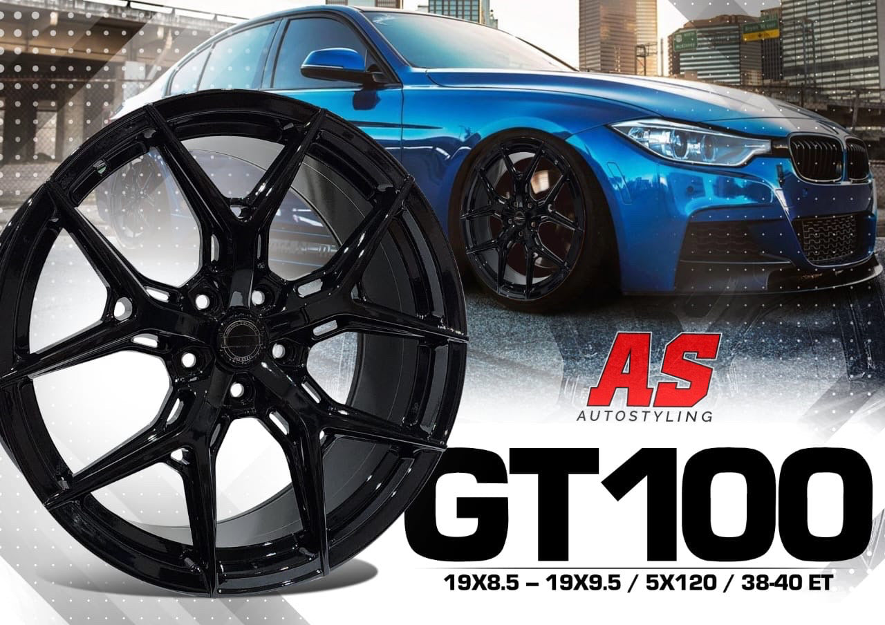 19” AS-GT 100 5x120 pcd wheels