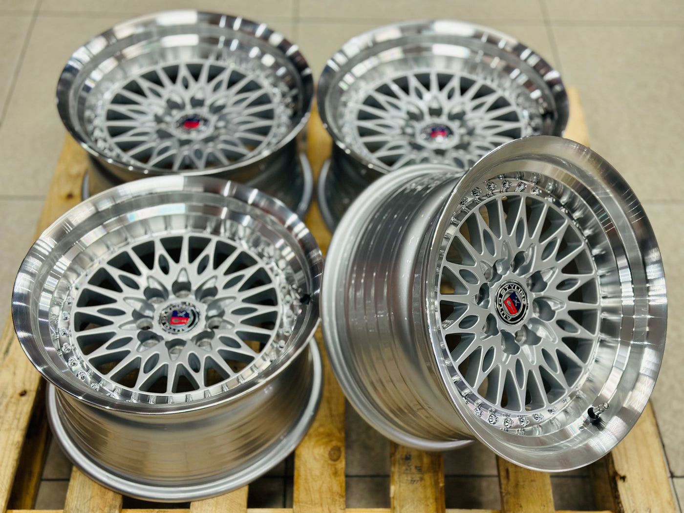 15” AS-7162 SILVER  4/100 4/108 wheels