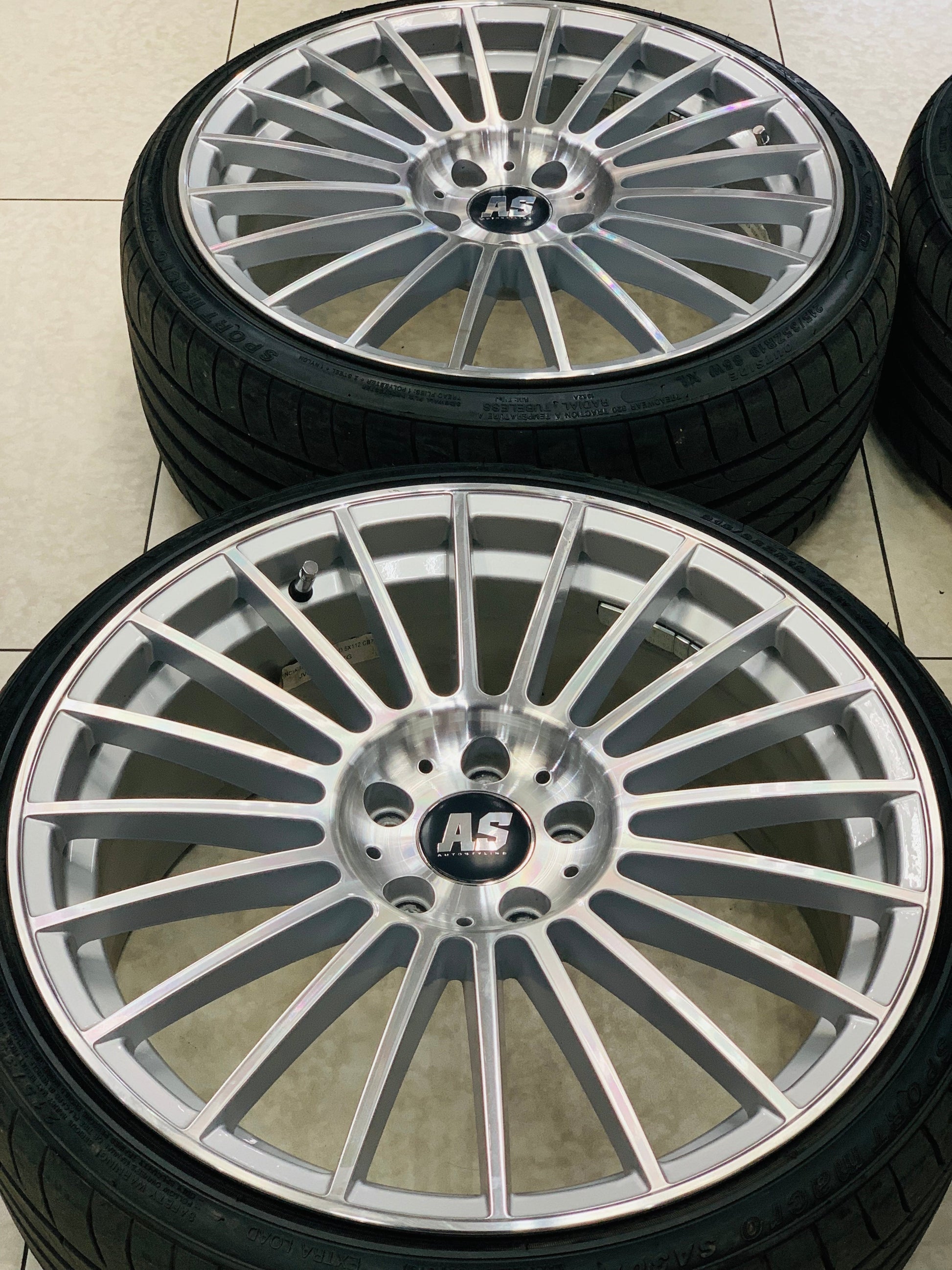 19” AS ALPINA demo rims & tyres