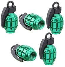 Grenade valve caps