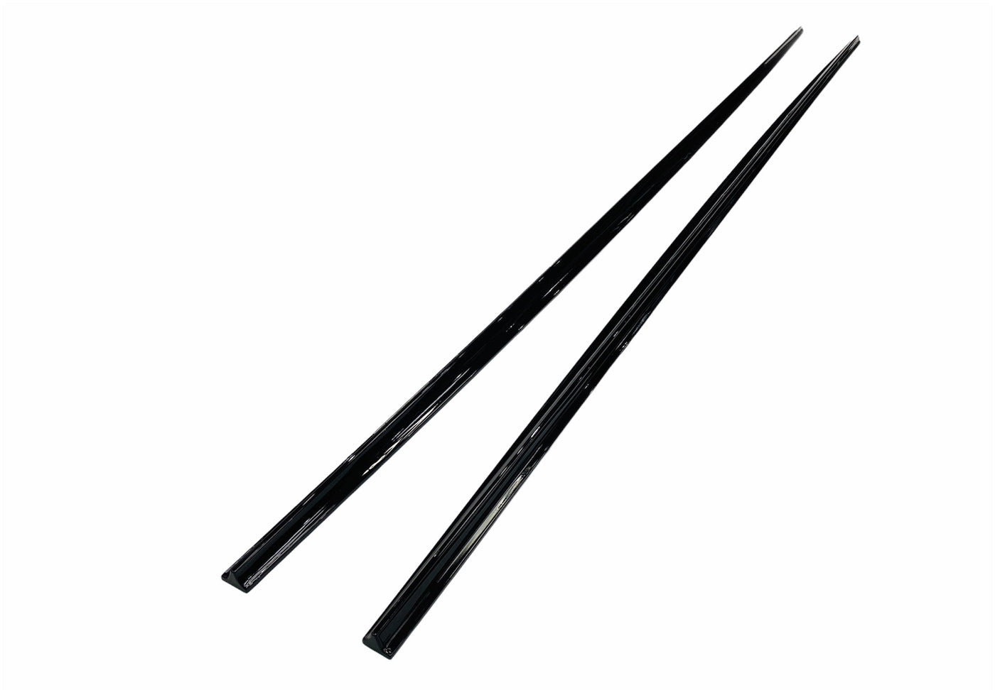 VW POLO 8 1PCE SIDE SKIRT GLOSS BLACK