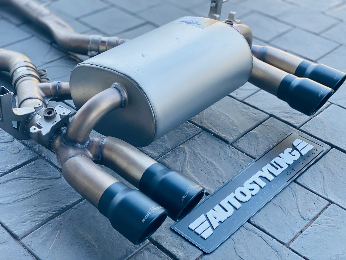 BMW F80 / F82 / F83 AC SCHNITZER EXHAUST SYSTEM