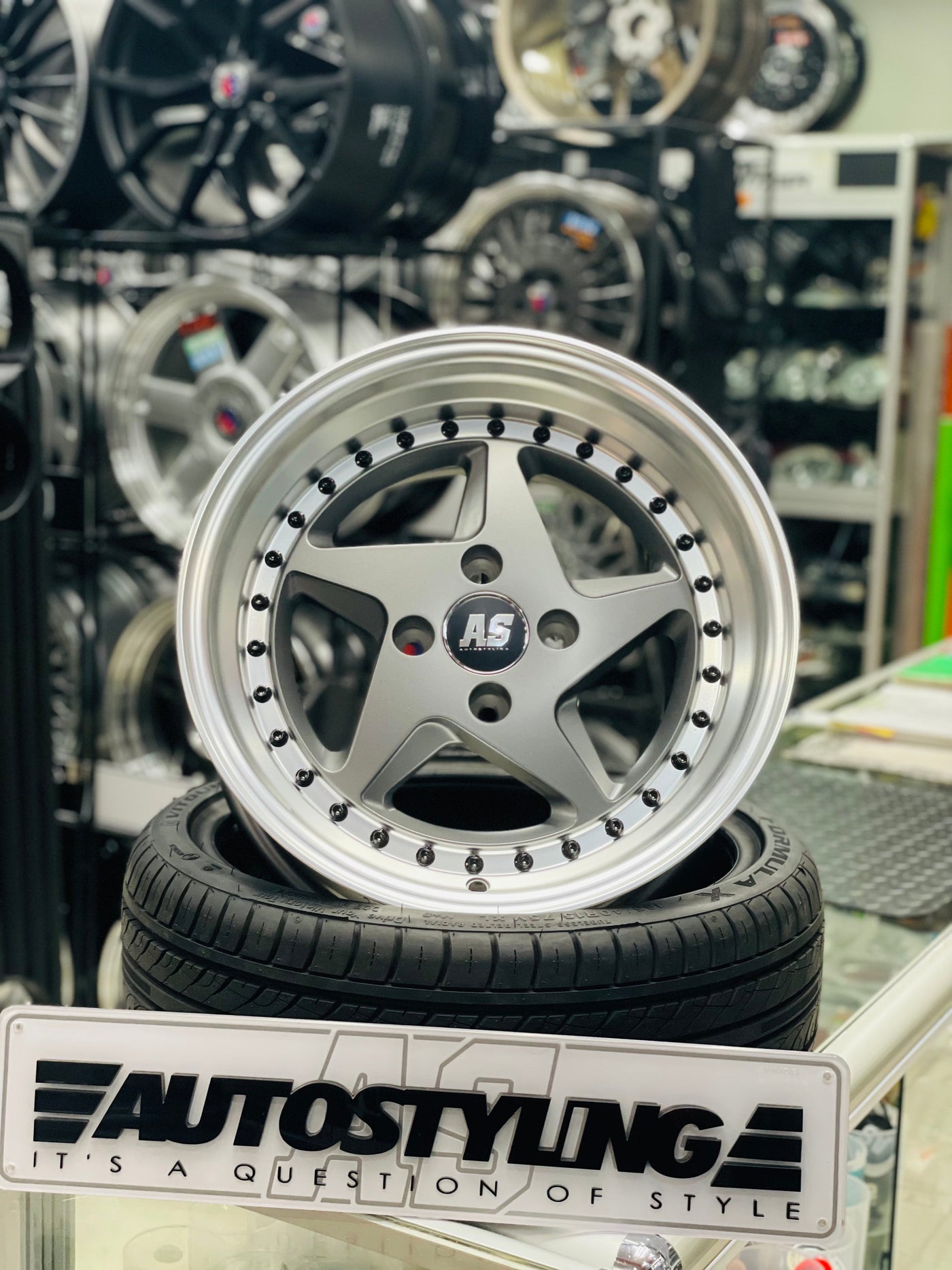 15'' AS-FERRARI 348 4/100 WHEELS