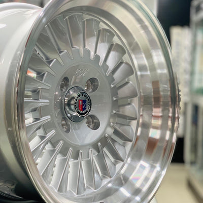 15” AS-PIRI 4/100 SILVER WHEELS