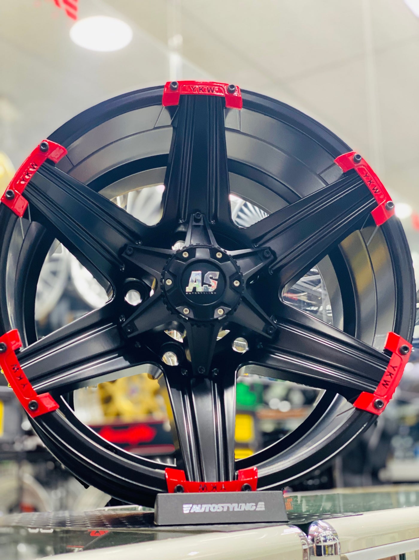 17” AS6086BM/R 5x150 Toyota Land cruiser  rims