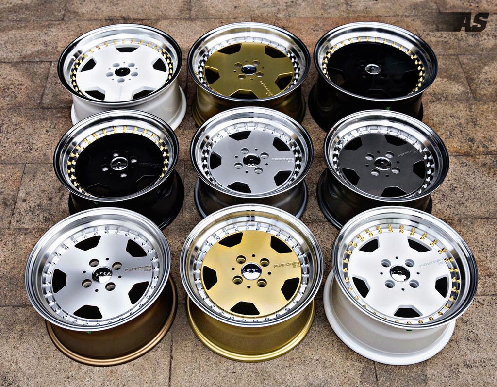 17''  AS-AMG PERFORMA M/ BLOCK 4/100 & 5/100 WHEELS