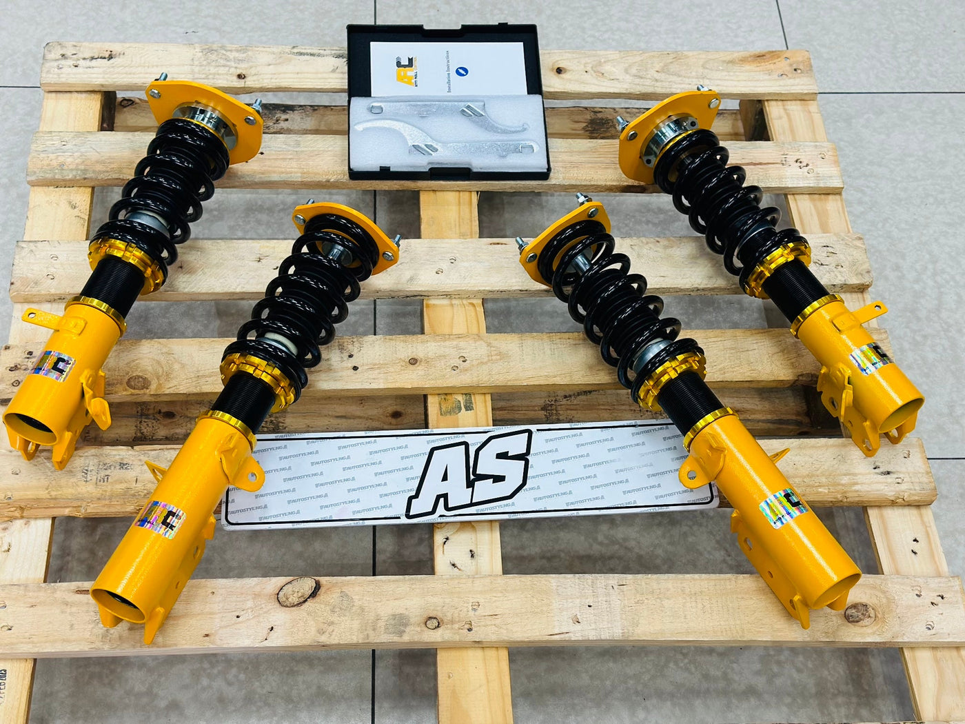 ARC PRO VERSION COILOVERS TOYOTA E9/10 METAL MOUNTING