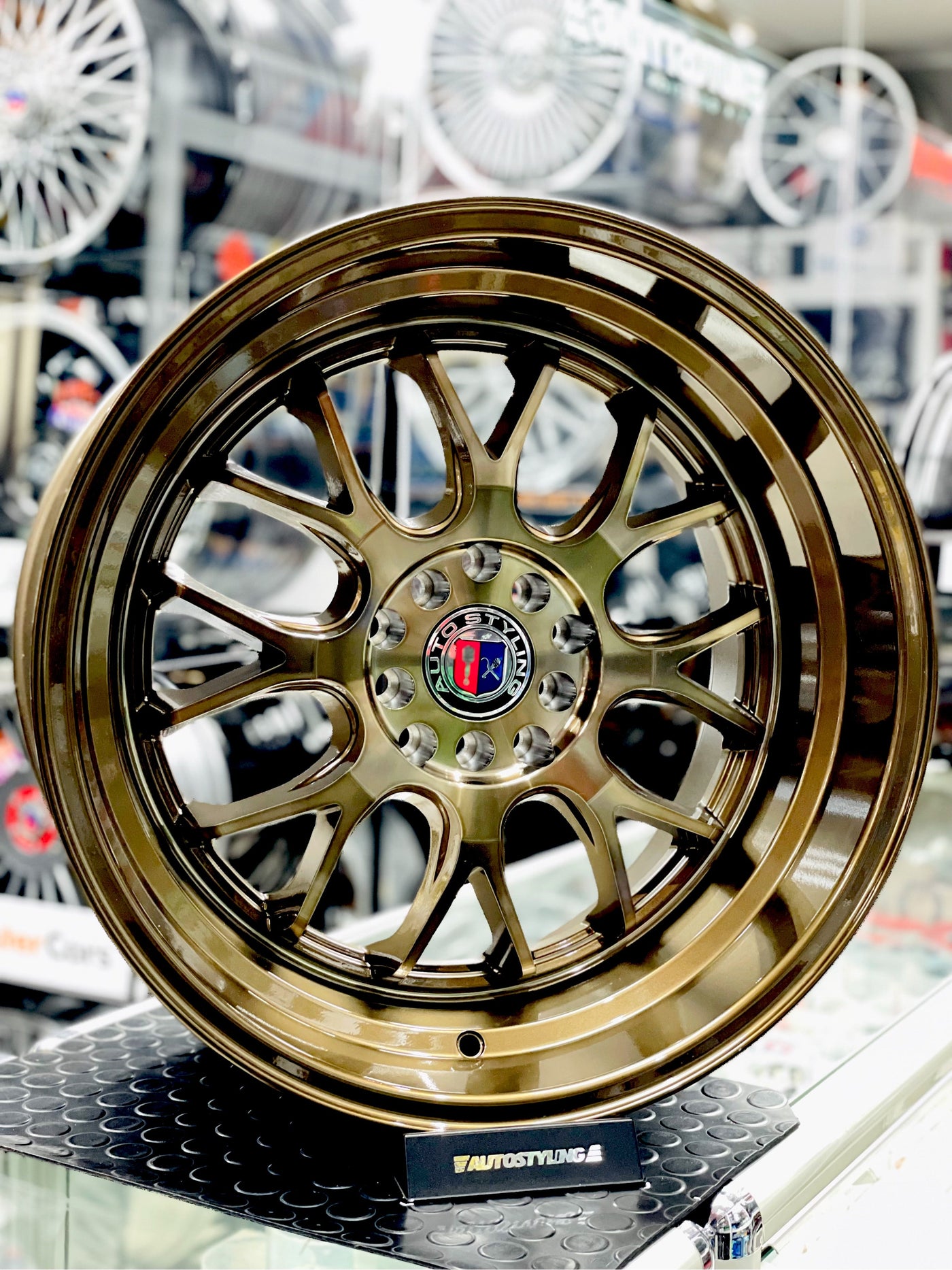 18” F992008BLK 5/114 BRONZE