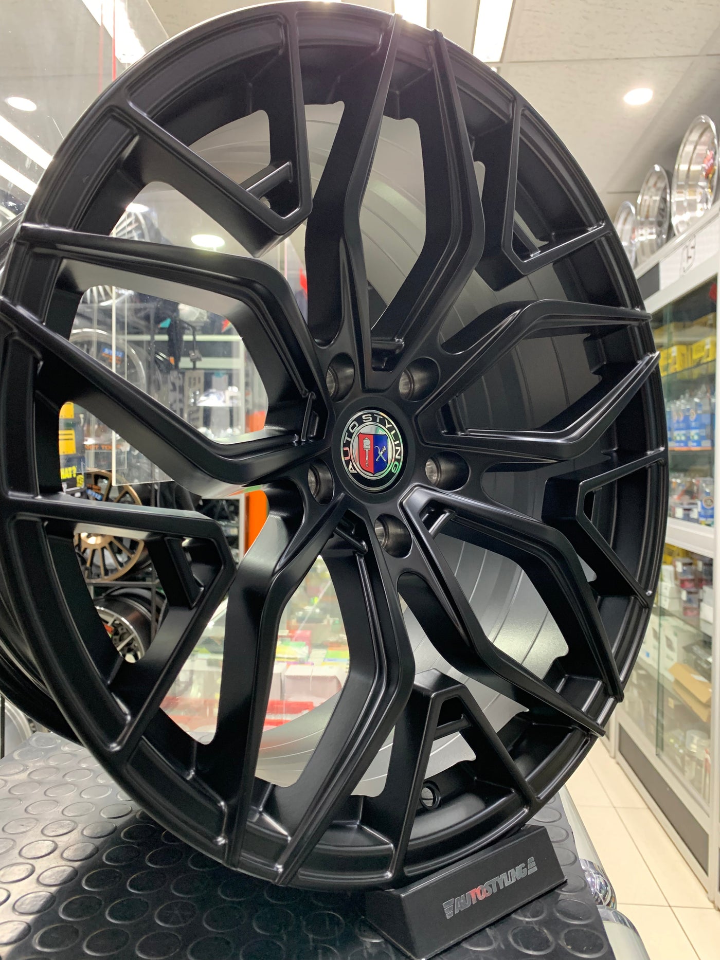 19” AS-KKR  5X112 & 5x120 SATIN  BLACK