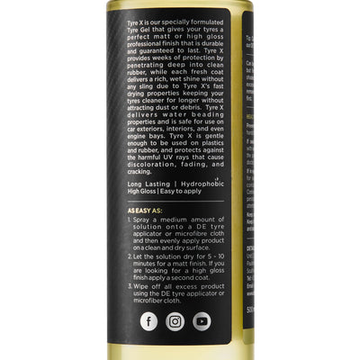 DETAILEASE Tyre X - Long Lasting Tyre Gel