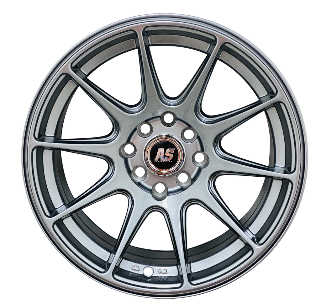 15” AS-XXR 4/100 4/114 GUNMETAL
