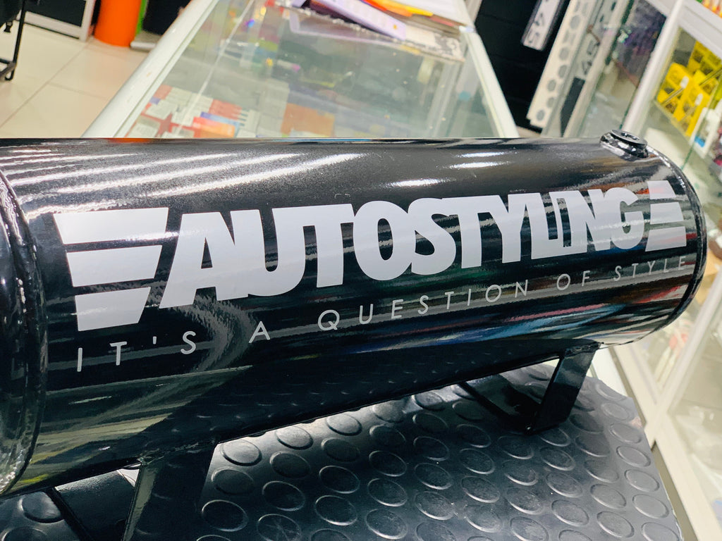 2.5 GALLON BLACK STEEL TANK