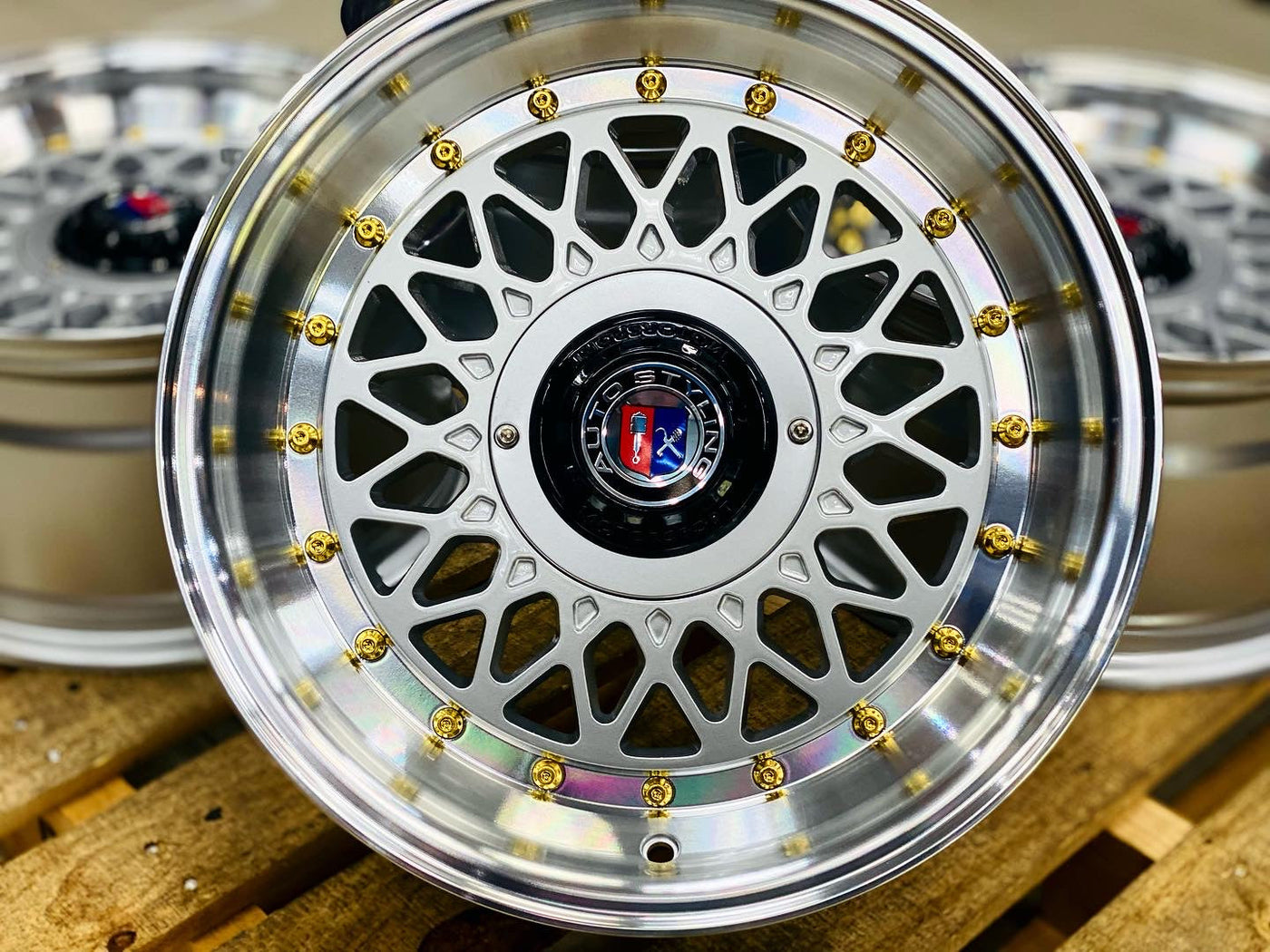 15” AS-P/MESH 4/100 4/108 SILVER