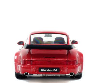 SOLIDO 1:18 SCALE MODEL CAR PORSCHE 911/964 RS3.6 1990