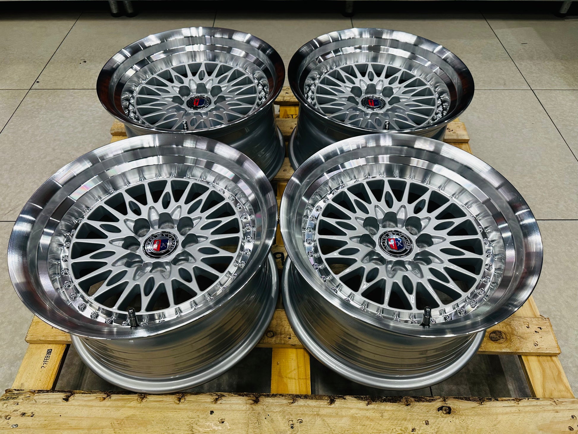 15” AS-7162 SILVER  4/100 4/108 wheels