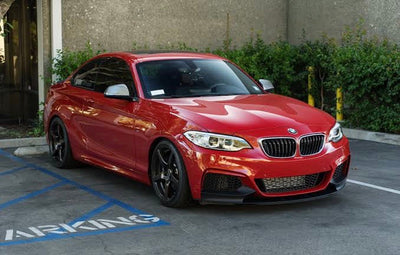 BMW 2SERIES F22 SEDAN MP 4pce FRONT SPOILER GLOSS BLACK