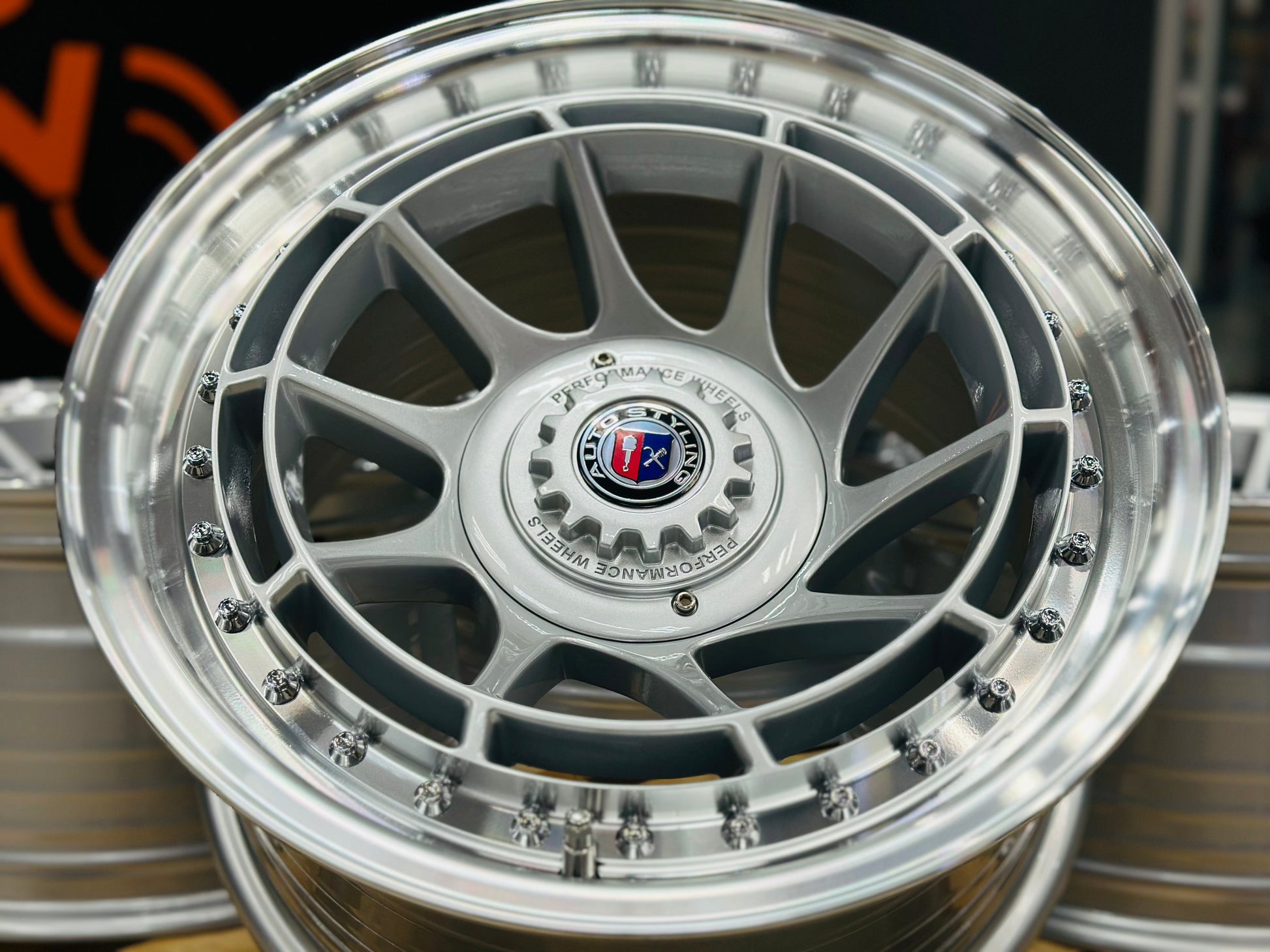 15” AS-7573 SILVER  4/100 4/108 wheels