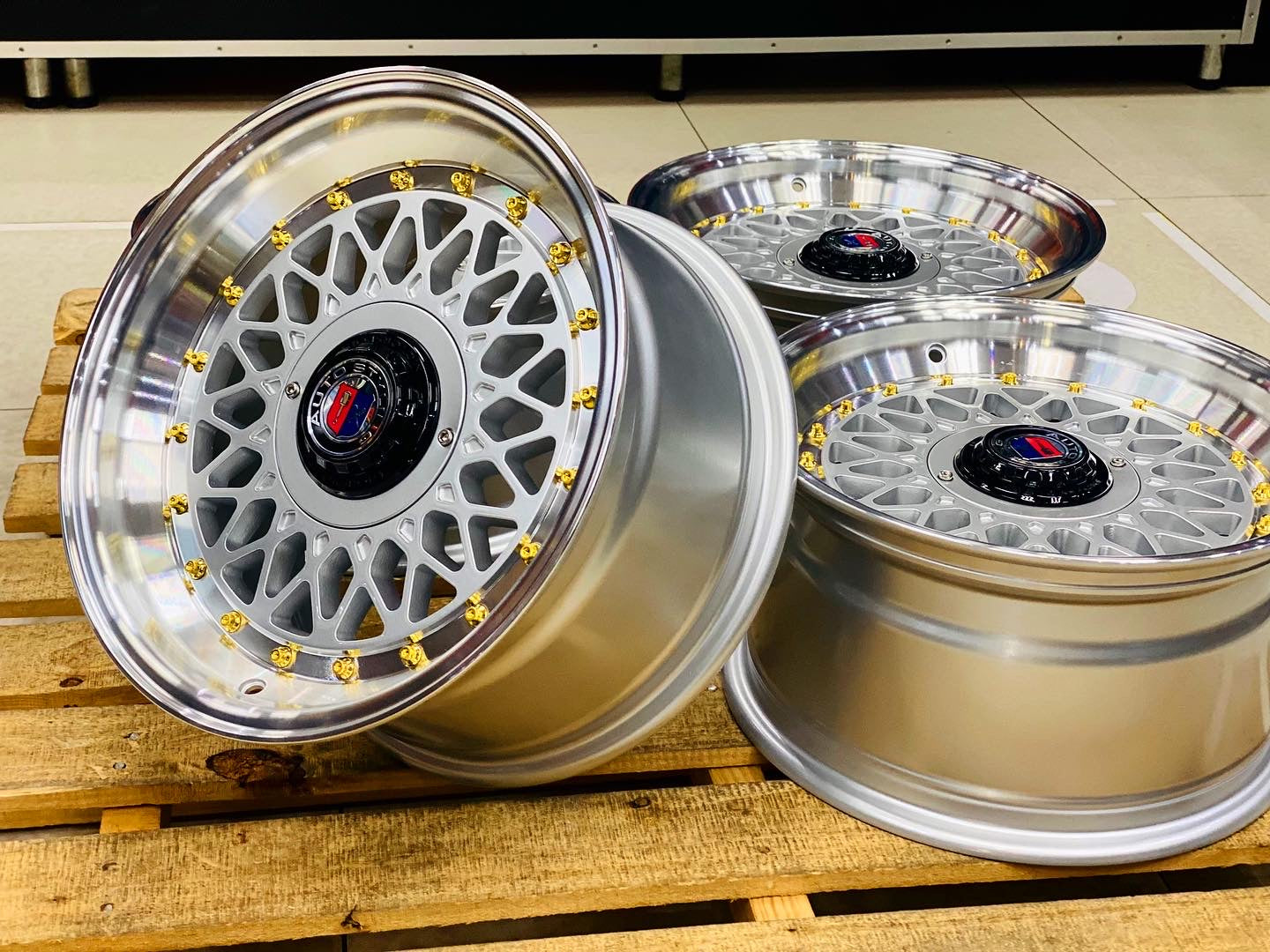 15” AS-P/MESH 4/100 4/108 SILVER