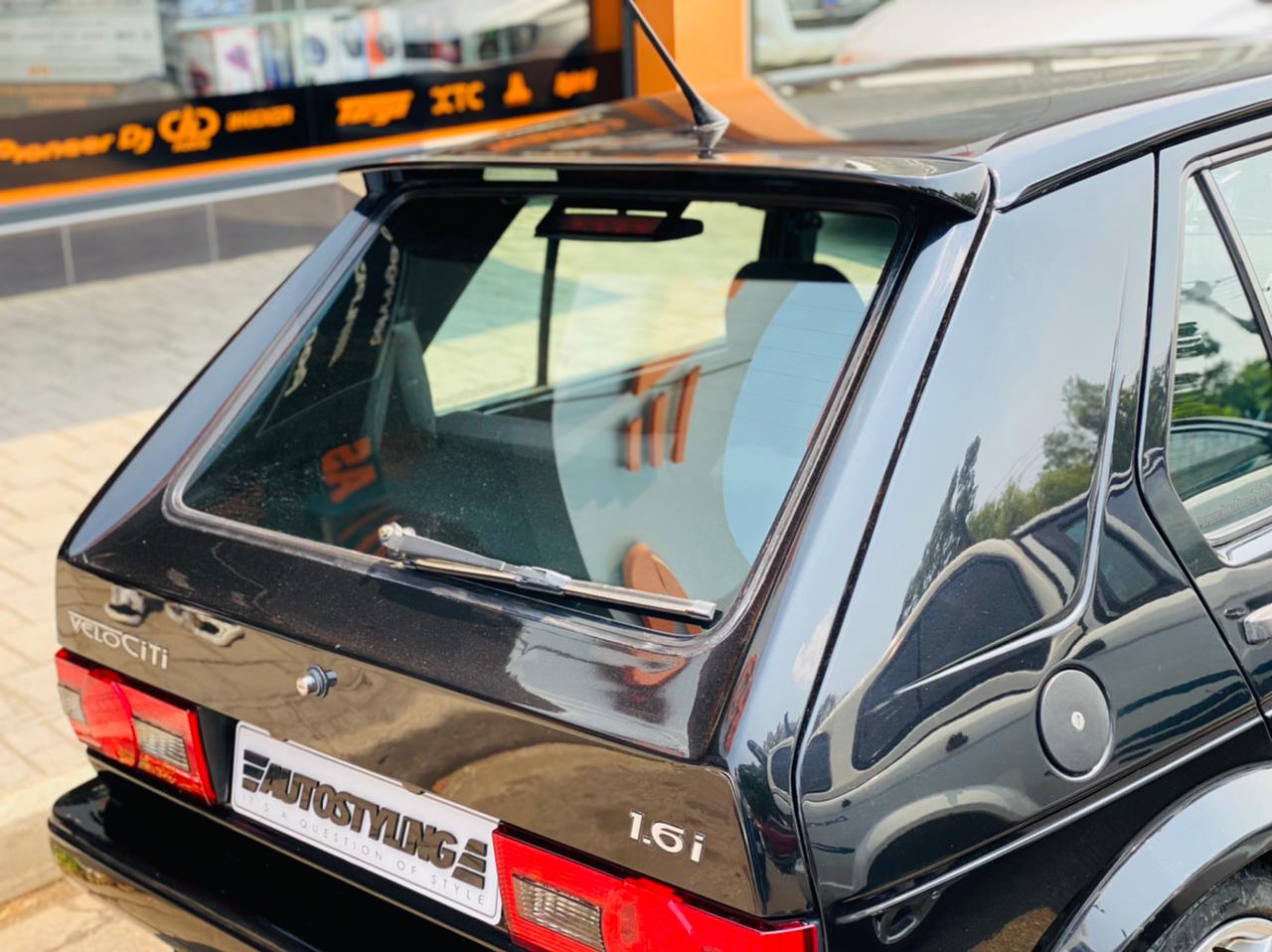 Golf 1 RLINE roof spoiler gloss black