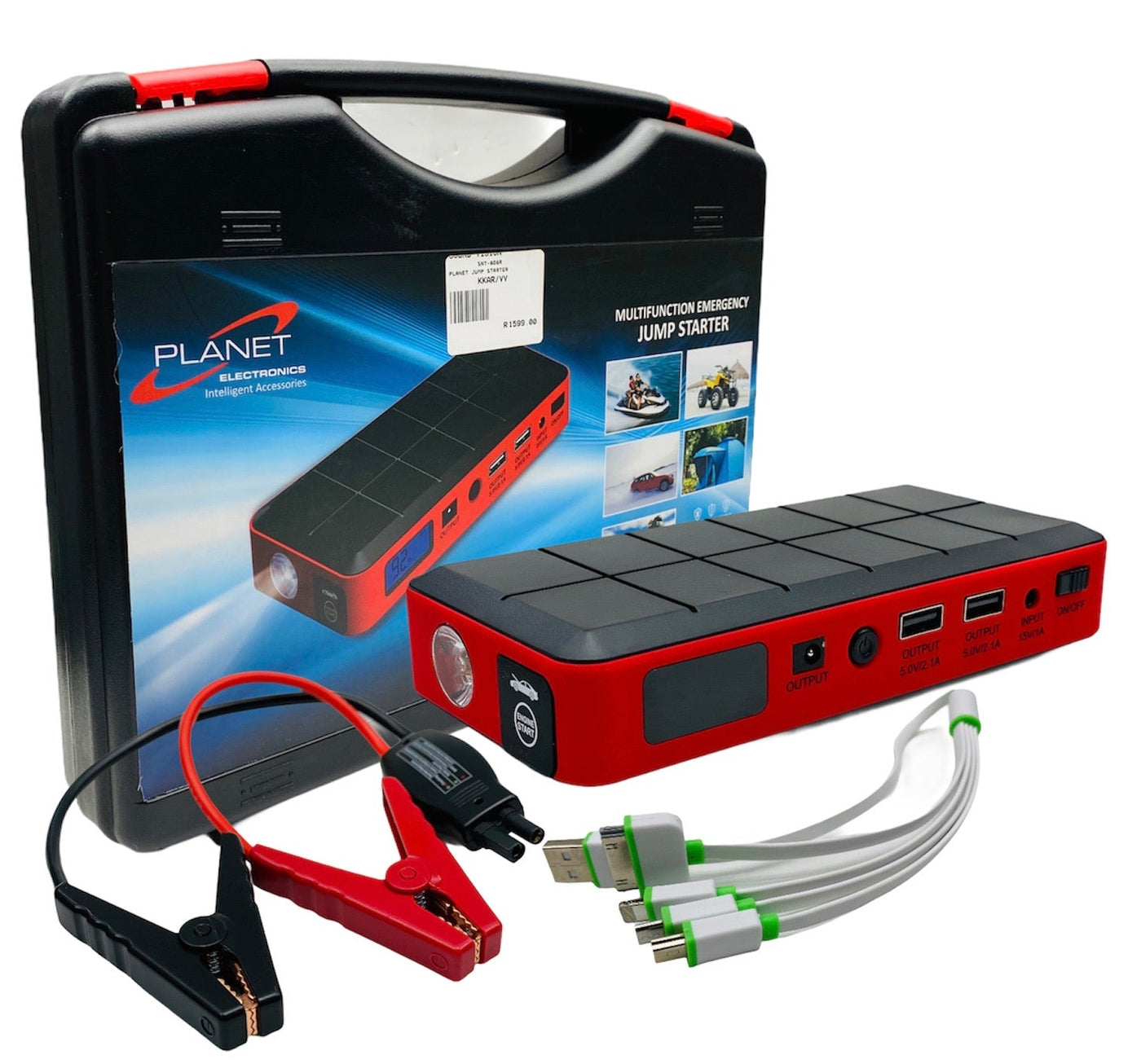 MULTIFUNCTION EMERGENCY JUMP STARTER