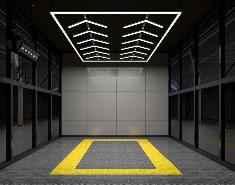 Designer Hexagon /arrow led lights 4.8m x2.4m