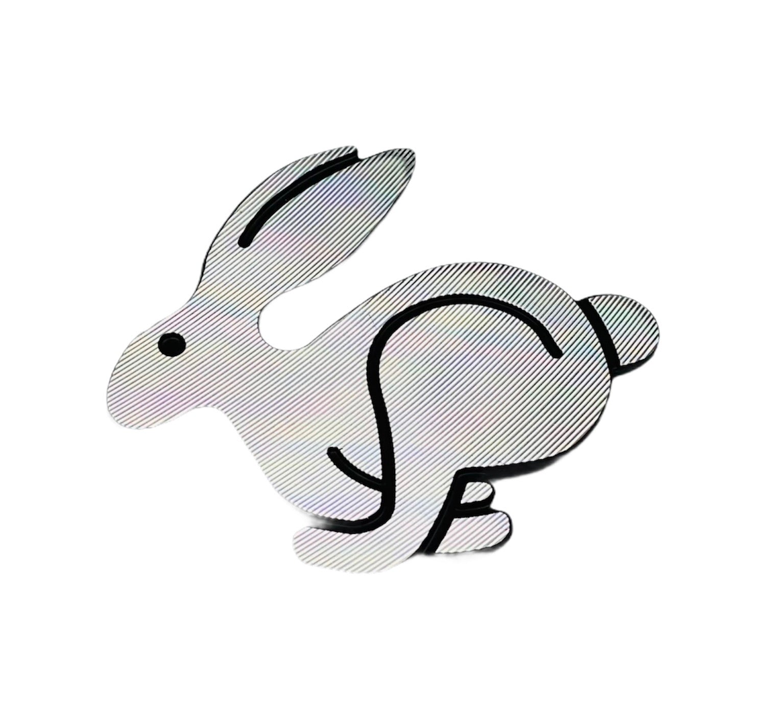 RABBIT BADGE