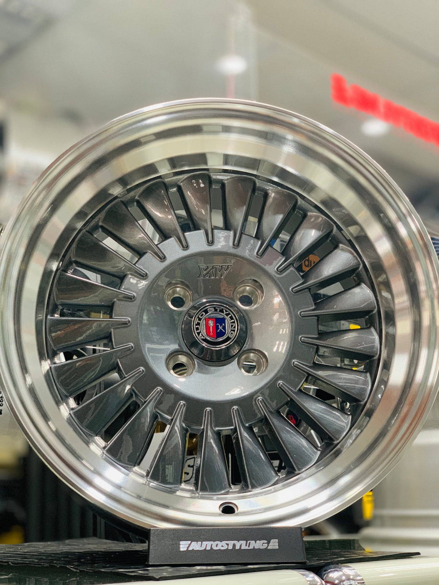 15” AS-PIRI 4/100 GUNMETAL WHEELS