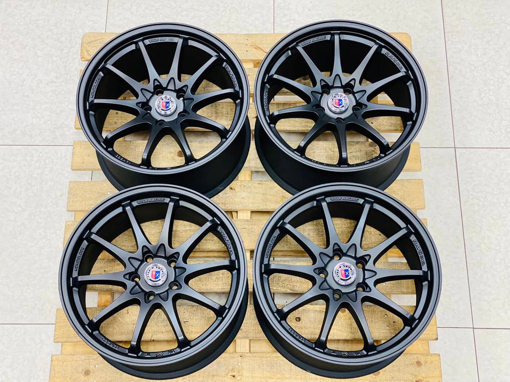 18” AS- CE28  5/114 MATT BLACK
