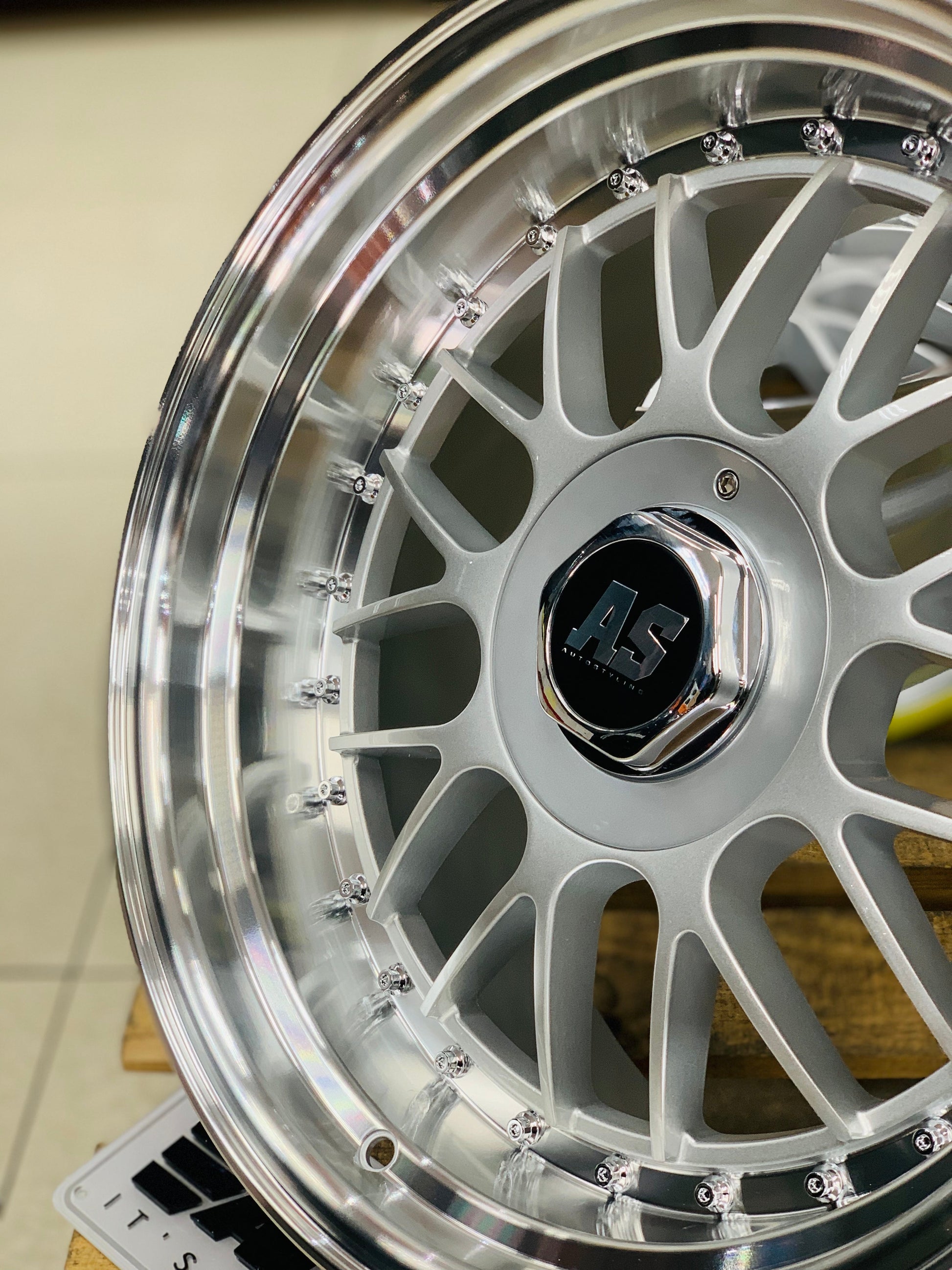 17” AS RF 4/100 & 5/100 SILVER wheels