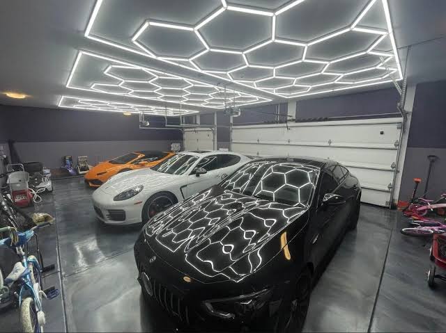 Hexagon led lights 2.4m x4.8m WHOLESALE PRICE DIRECT TO PUBLIC !