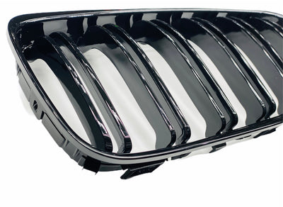 BMW E90 FACE LIFT DOUBLE GRILL GLOSS BLACK
