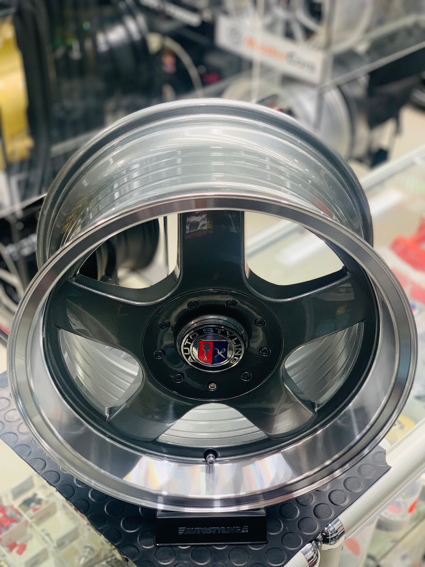 15” AS- 9N  4x100 & 5x100 grey   wheels