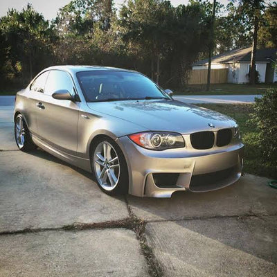 BM E82/ E87  TO 1M FRONT BUMPER UPGRADE