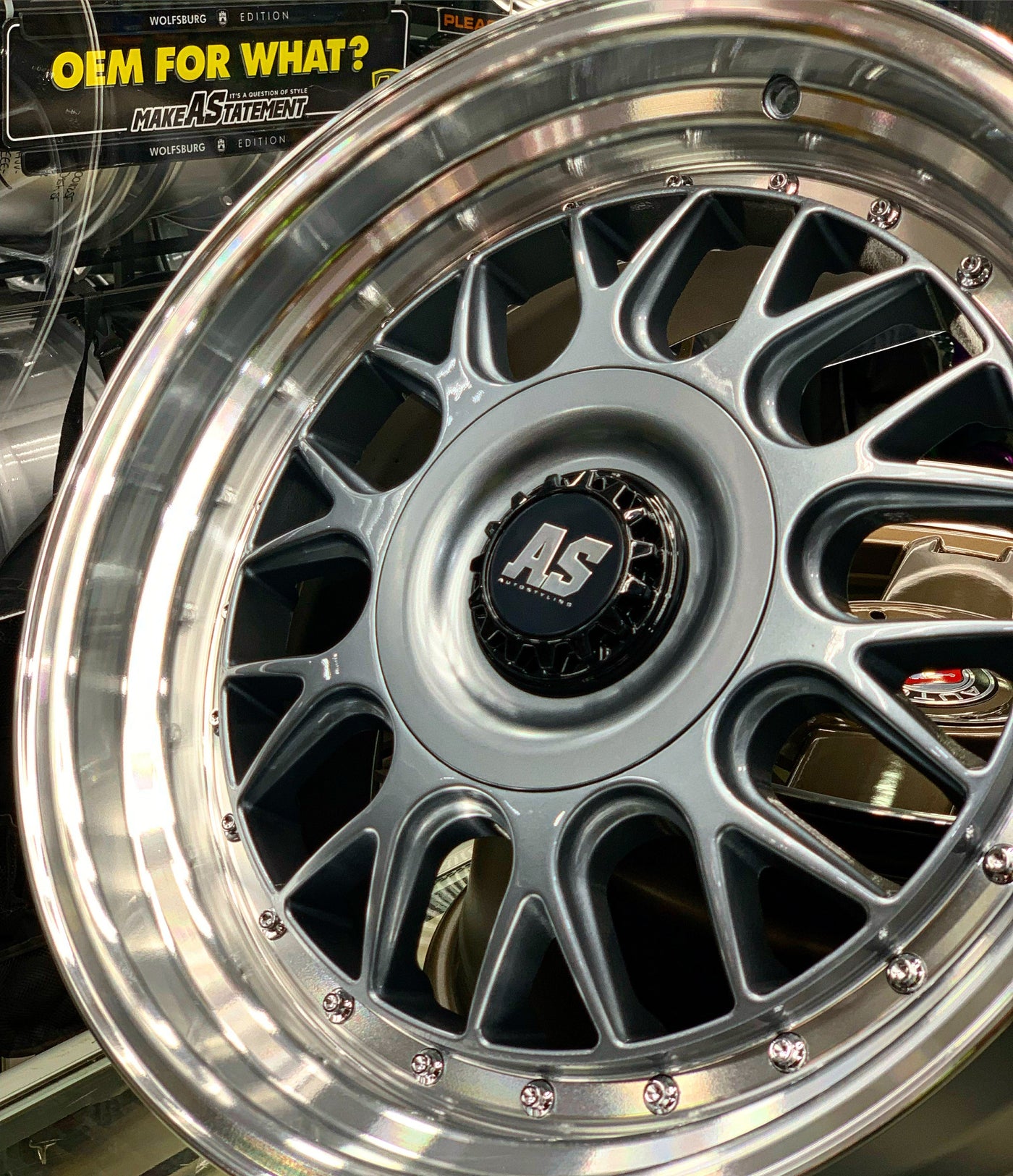 17” AS EURO 4/100 & 4/114 gunmetal