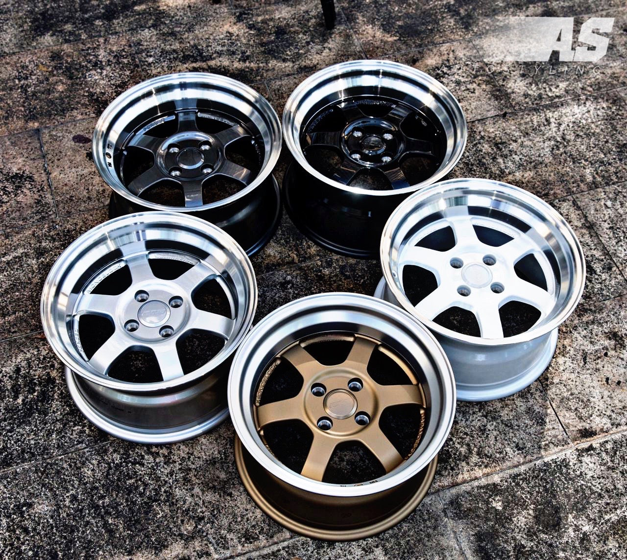 15'' AS-35 4/100 WHEELS