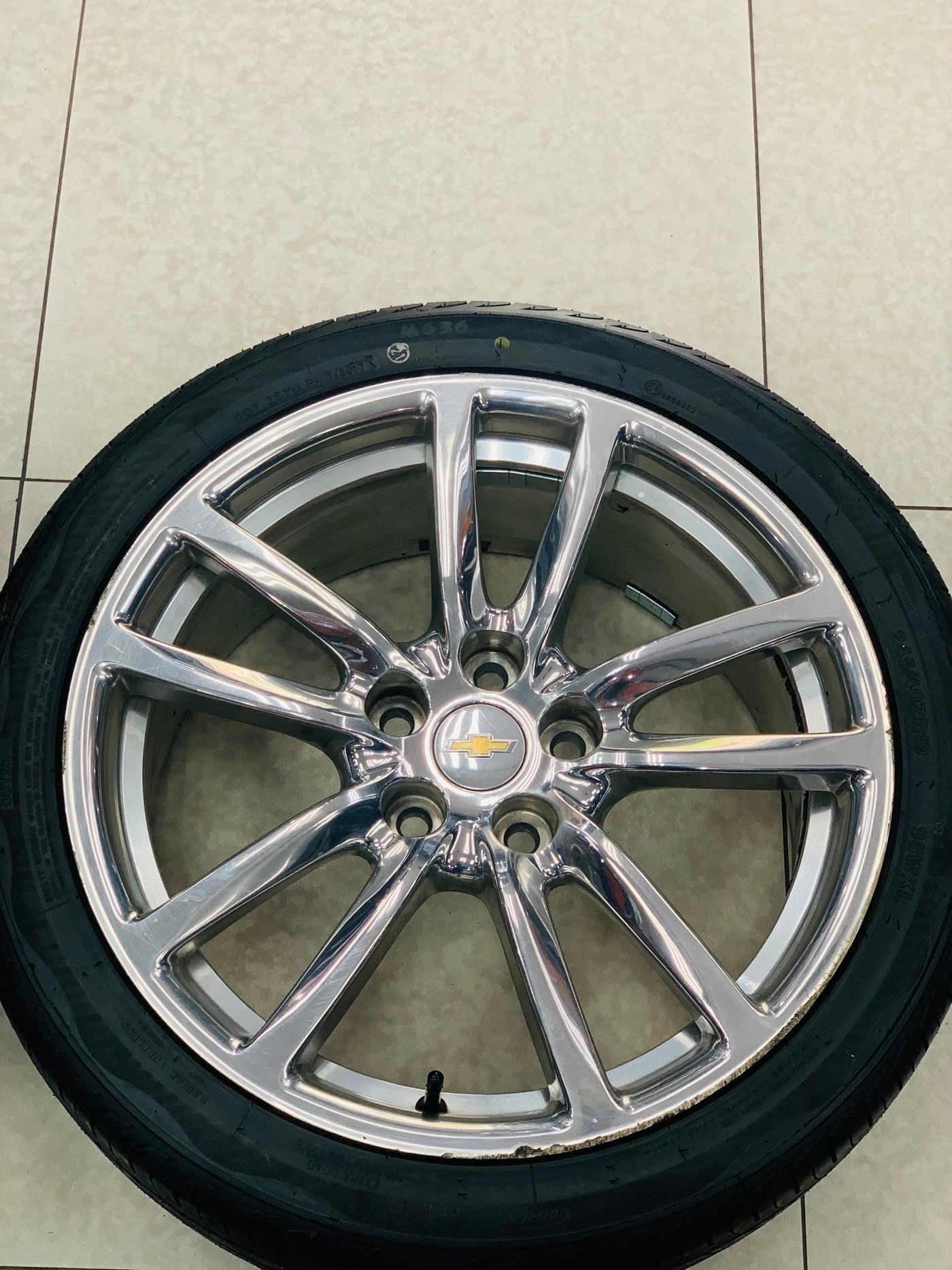 CHEV LUMINA SSV PREOWNED chrome rims & tyres