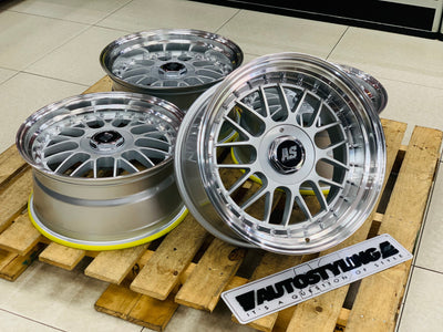 17” AS RF 4/100 & 5/100 SILVER wheels
