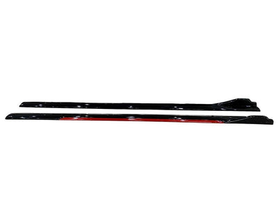 Universal Side Skirt with Red Accen