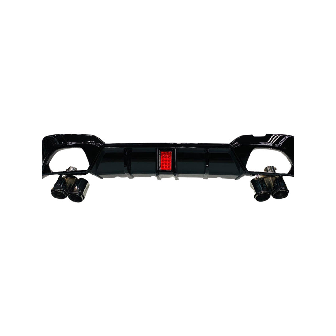 BM G20 4PIPE REAR DIFFUSER WITH T/PIECES