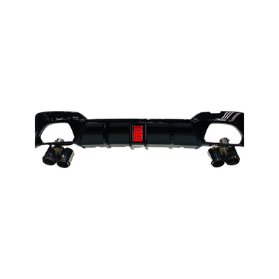 BM G20 4PIPE REAR DIFFUSER WITH T/PIECES